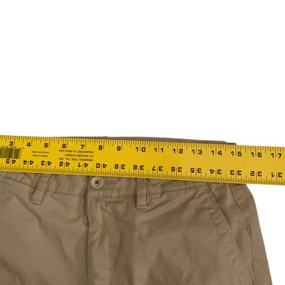 UNTUCKit St. Clair Men's Size 30x30 Straight Fit Chino Tan Stretch Pants - Picture 3 of 16
